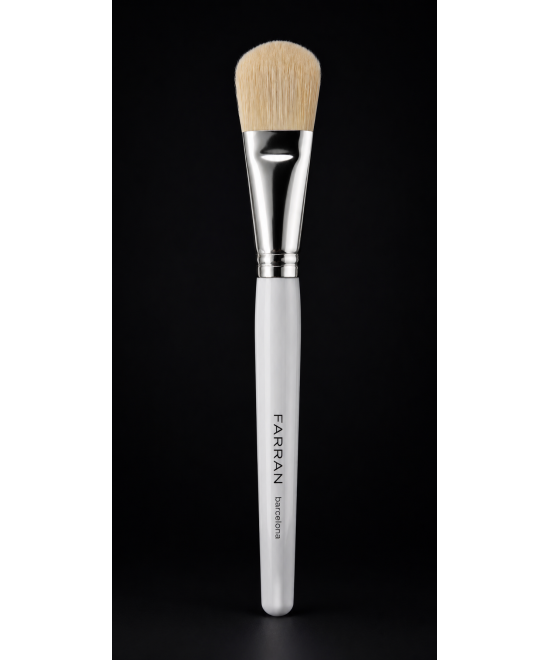 1040- Brocha Corporal de Cerda Natural para Mascarillas
