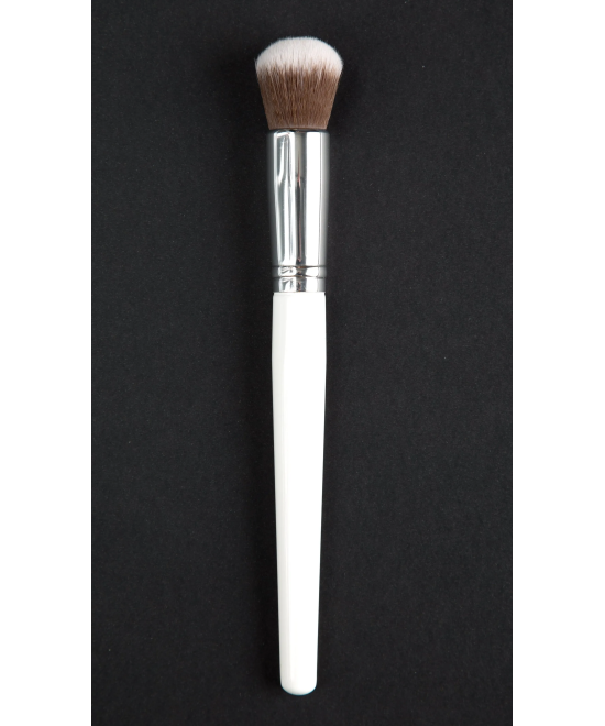 1037 - Brocha Maquillaje Redonda Sintética